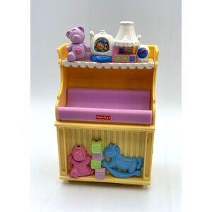 Fisher Price Loving Family 2007 Musical Baby Changing Table